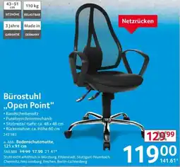 Selgros Bürostuhl „Open Point“ Angebot