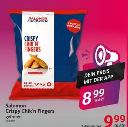 Selgros Salomon Crispy Chik'n Fingers Angebot