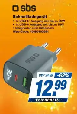 Expert sbs Schnellladegerät Angebot