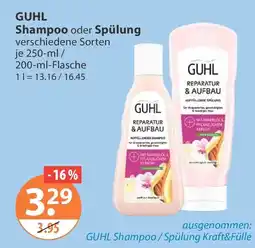 V Markt GUHL Shampoo oder Spülung Angebot