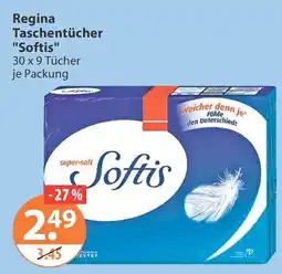 V Markt Regina Taschentücher "Softis" Angebot