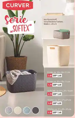 V Markt CURVER Serie „SOFTTEX“ Angebot
