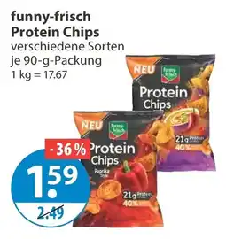V Markt funny-frisch Protein Chips Angebot
