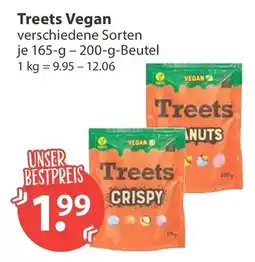 V Markt Treet Vegan Angebot