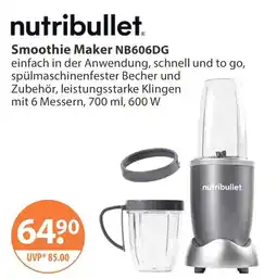 V Markt nutribullet Smoothie Maker NB606DG Angebot