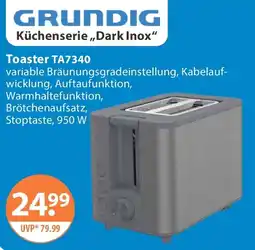 V Markt GRUNDIG Toaster TA7340 Angebot