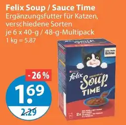 V Markt Felix Soup / Sauce Time Angebot