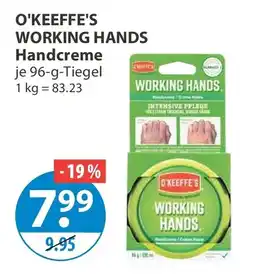 V Markt O'KEEFFE'S WORKING HANDS Handcreme Angebot