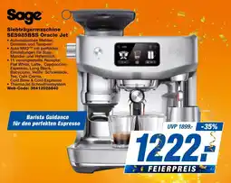 expert Techno Land Sage Siebträgermaschine SES985BSS Oracle Jet Angebot