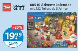 V Markt LEGO CITY 60510 Adventskalender Angebot