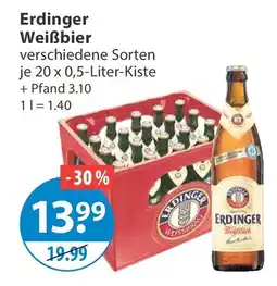 V Markt Erdinger Weißbier Angebot