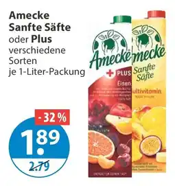 V Markt Amecke Sanfte Säfte Angebot