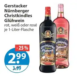 V Markt Gerstacker Nürnberger Christkindles Glühwein Angebot