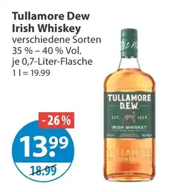 V Markt Tullamore Dew Irish Whiskey Angebot