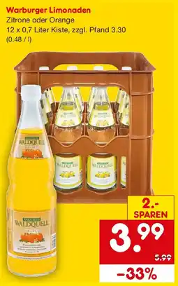 Netto Getränke Discount Warburger Limonaden Angebot
