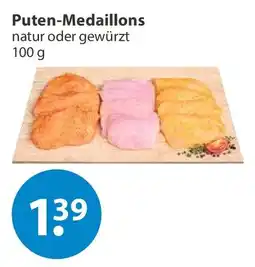 V Markt Puten-Medaillons Angebot