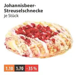 V Markt Johannisbeer-Streuselschnecke Angebot