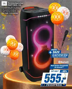 expert Techno Land JBL Partylautsprecher PARTYBOX 720 Angebot