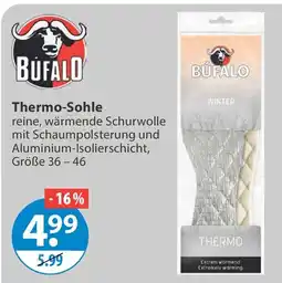 V Markt BÚFALO Thermo-Sohle Angebot