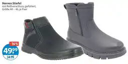 V Markt Herren Stiefel Angebot