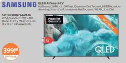 V Markt SAMSUNG QLED AI Smart-TV Angebot