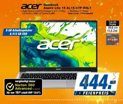 expert Techno Land acer Notebook Aspire Lite 15 AL15-47P-R0L1 Angebot