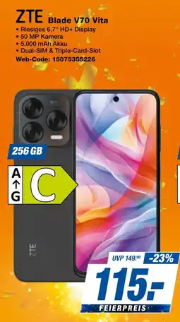 expert Techno Land ZTE Blade V70 Vita Angebot
