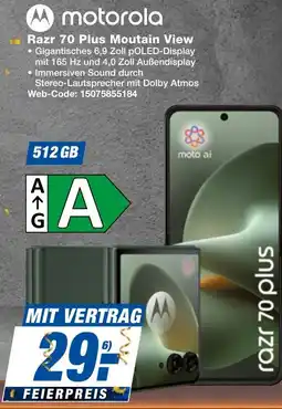 expert Techno Land motorola Razr 70 Plus Moutain View Angebot