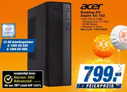 expert Techno Land Acer Desktop-PC Aspire XC-102 Angebot