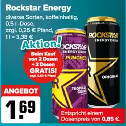 Logo Getränkemarkt Rockstar Energy Angebot