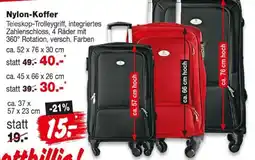 Repo Markt Nylon-Koffer Angebot
