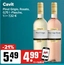 Logo Getränkemarkt Cavit Pinot Grigio, Rosato Angebot