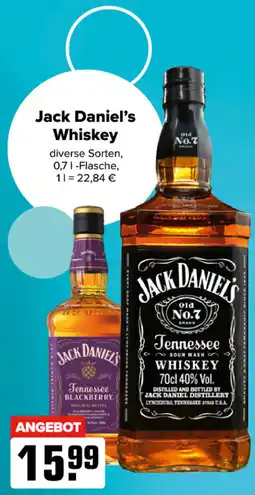 Logo Getränkemarkt Jack Daniel's Whiskey Angebot