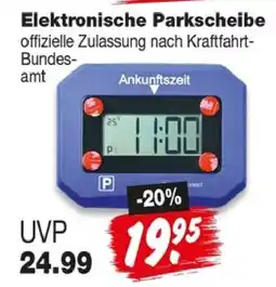 Repo Markt Elektronische Parkscheibe Angebot