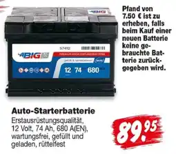 Repo Markt ABIG Auto-Starterbatterie Angebot
