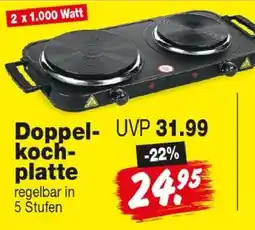 Repo Markt Doppel-koch-platte Angebot
