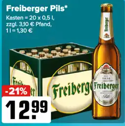 Logo Getränkemarkt Freiberger Pils Angebot