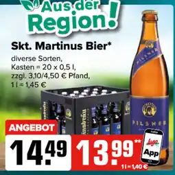 Logo Getränkemarkt Skt. Martinus Bier* Angebot
