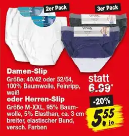 Repo Markt VIVA Damen-Slip Angebot
