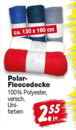 Repo Markt Polar-Fleecedecke Angebot