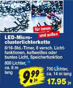 Repo Markt LED-Micro-clusterlichterkette Angebot