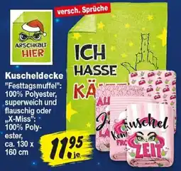 Repo Markt Kuscheldecke Angebot