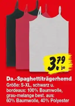 Repo Markt Da.-Spaghettiträgerhemd Angebot