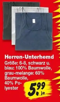 Repo Markt Herren-Unterhemd Angebot