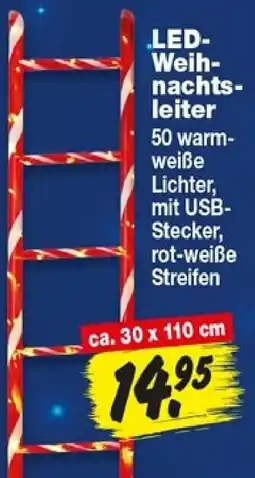 Repo Markt LED-Weihnachtsleiter Angebot