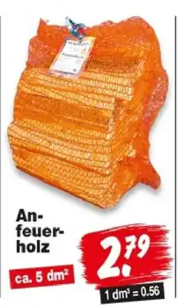 Repo Markt Anfeuerholz Angebot