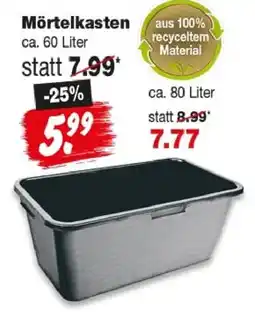 Repo Markt Mörtelkasten Angebot