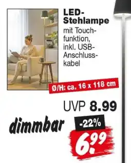 Repo Markt LED-Stehlampe Angebot