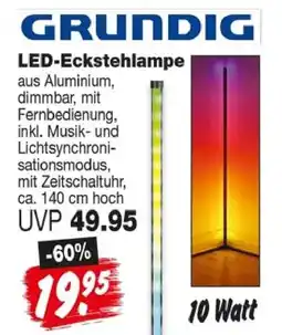 Repo Markt GRUNDIG LED-Eckstehlampe Angebot
