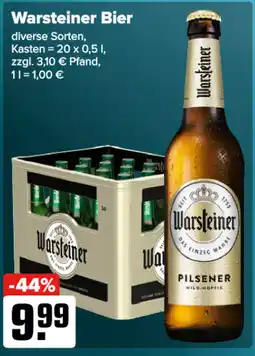 Logo Getränkemarkt Warsteiner Bier Angebot